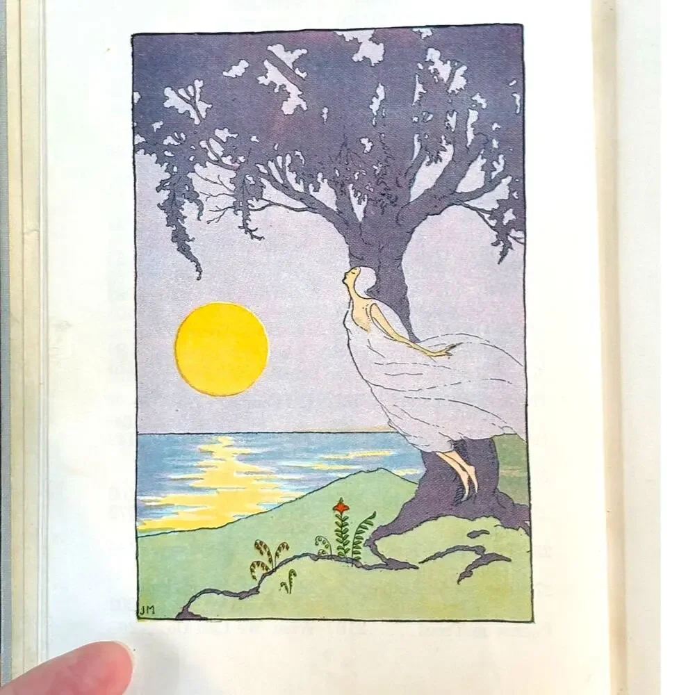 Vintage 1940 Stories in Trees Book by Maru I. Curtis, Library Binding, HC